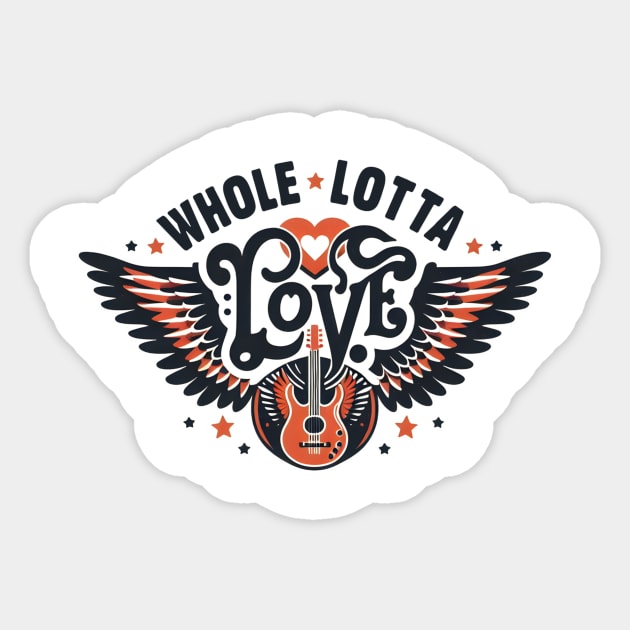 Whole lotta love Sticker by Jokesart